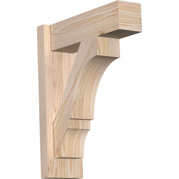 Ekena Millwork Balboa Block Smooth Outlooker, Douglas Fir, 5 1/2"W x 16"D x 20"H OUT06X16X20BOA05SDF - main